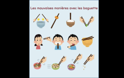 LES BONNES MANIÈRES À TABLE AU JAPON